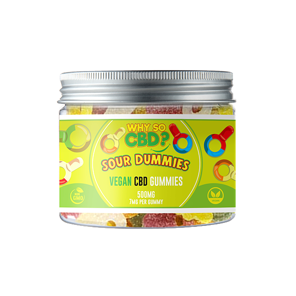 Why So CBD? 500mg Broad Spectrum CBD Small Vegan Gummies - 11 Flavours - ScentiMelti Home Fragrance, Beauty & Gifts UK