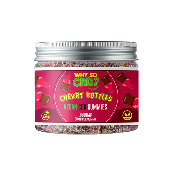 Why So CBD? 1500mg Broad Spectrum CBD Small Vegan Gummies - 11 Flavours - ScentiMelti Home Fragrance, Beauty & Gifts UK