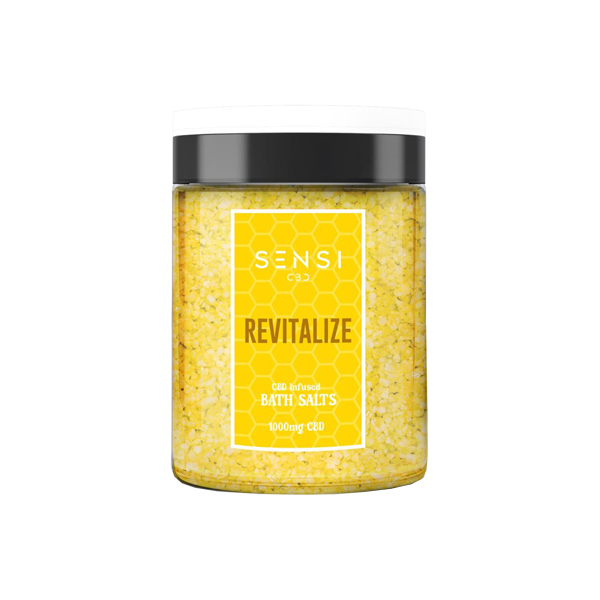 Sensi CBD 1000mg CBD Infused Bath Salts - 700g (BUY 1 GET 1 FREE) - ScentiMelti Home Fragrance, Beauty & Gifts UK