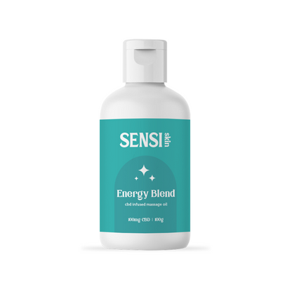 Sensi CBD 100mg CBD Massage Oil - 100ml (BUY 1 GET 1 FREE) - ScentiMelti Home Fragrance, Beauty & Gifts UK