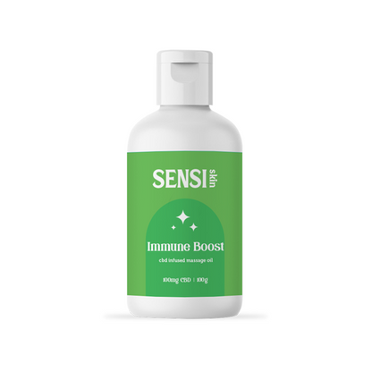 Sensi CBD 100mg CBD Massage Oil - 100ml (BUY 1 GET 1 FREE) - ScentiMelti Home Fragrance, Beauty & Gifts UK