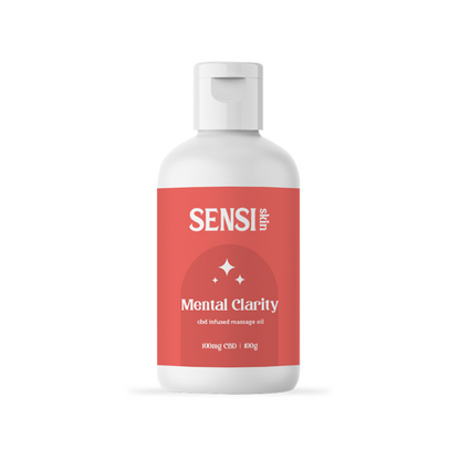 Sensi CBD 100mg CBD Massage Oil - 100ml (BUY 1 GET 1 FREE) - ScentiMelti Home Fragrance, Beauty & Gifts UK