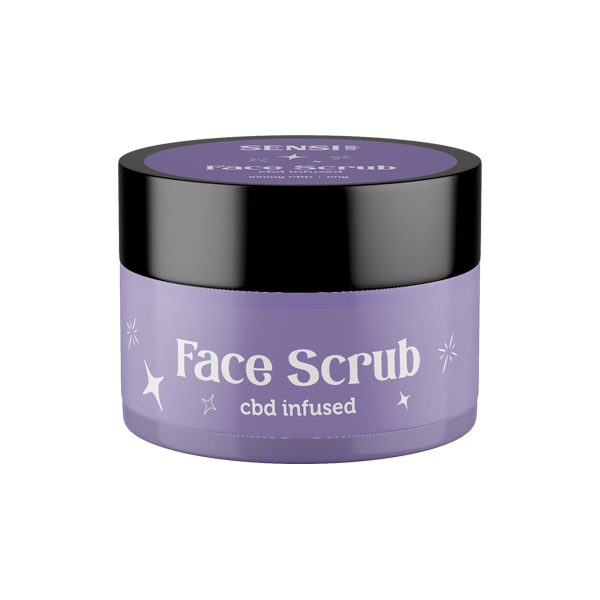 Sensi Skin 100mg CBD Face Scrub - 50g  (BUY 1 GET 1 FREE) - ScentiMelti Home Fragrance, Beauty & Gifts UK