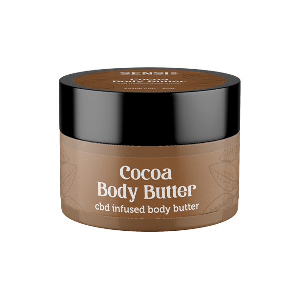 Sensi Skin 100mg CBD Cocoa Body Butter - 100g  (BUY 1 GET 1 FREE) - ScentiMelti Home Fragrance, Beauty & Gifts UK