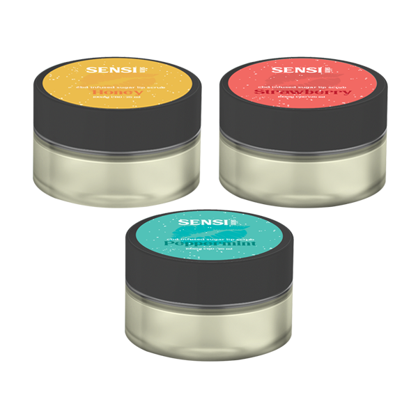 Sensi Skin 100mg CBD Sugar Lip Scrub - 25g (BUY 1 GET 1 FREE) - ScentiMelti Home Fragrance, Beauty & Gifts UK