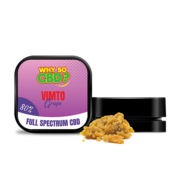 Why So CBD? 80% Full Spectrum CBD Crumble 1g - ScentiMelti Home Fragrance, Beauty & Gifts UK