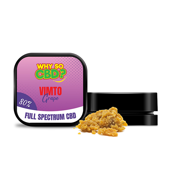 Why So CBD? 80% Full Spectrum CBD Crumble 5g - ScentiMelti Home Fragrance, Beauty & Gifts UK