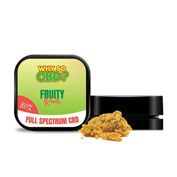 Why So CBD? 80% Full Spectrum CBD Crumble 5g - ScentiMelti Home Fragrance, Beauty & Gifts UK