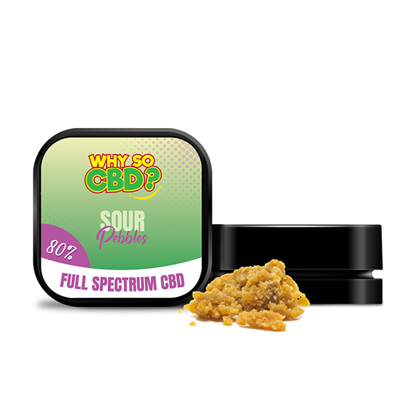 Why So CBD? 80% Full Spectrum CBD Crumble 5g - ScentiMelti Home Fragrance, Beauty & Gifts UK