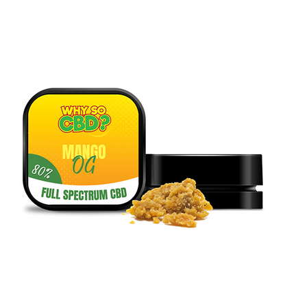 Why So CBD? 80% Full Spectrum CBD Crumble 5g - ScentiMelti Home Fragrance, Beauty & Gifts UK