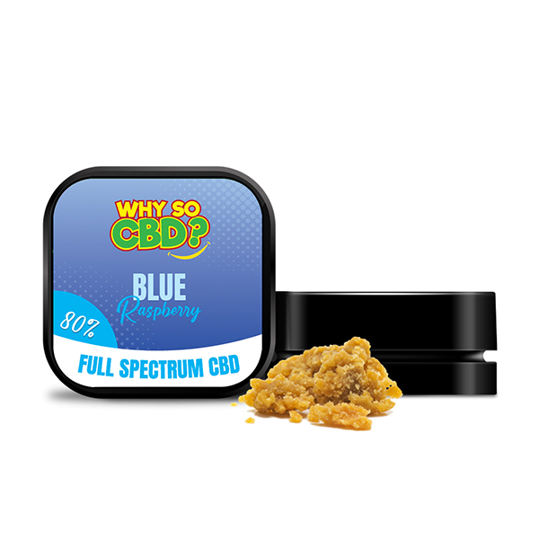 Why So CBD? 80% Full Spectrum CBD Crumble 5g - ScentiMelti Home Fragrance, Beauty & Gifts UK