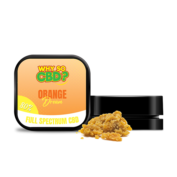 Why So CBD? 80% Full Spectrum CBD Crumble 1g - ScentiMelti Home Fragrance, Beauty & Gifts UK