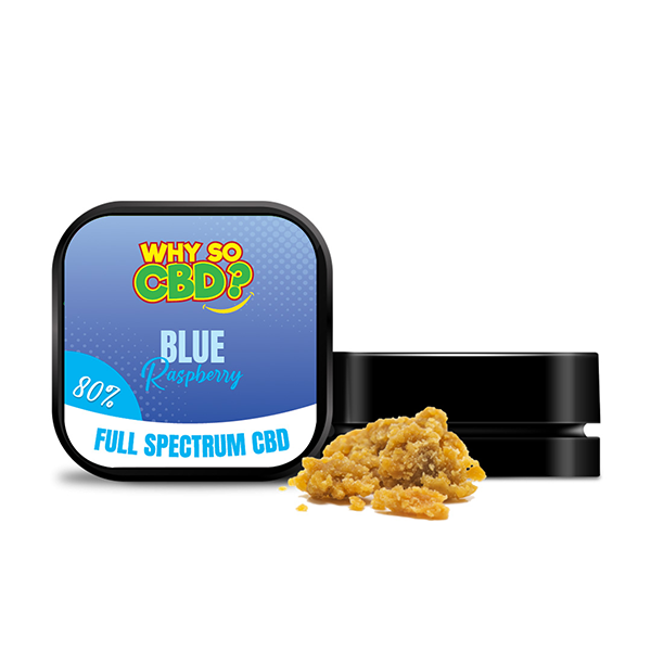 Why So CBD? 80% Full Spectrum CBD Crumble 1g - ScentiMelti Home Fragrance, Beauty & Gifts UK