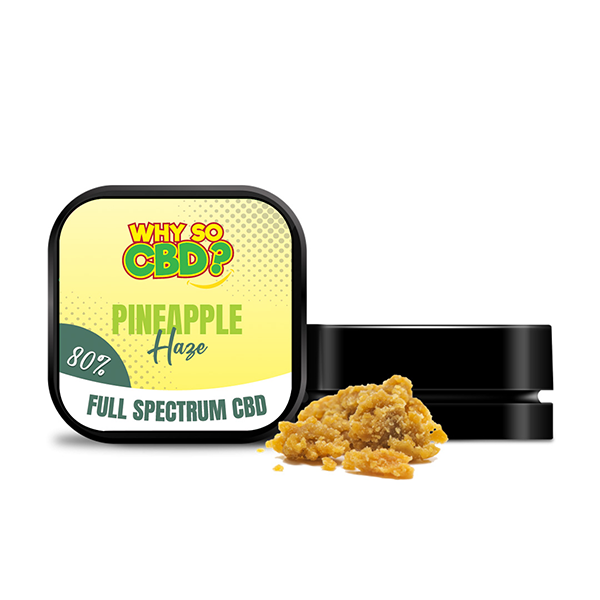 Why So CBD? 80% Full Spectrum CBD Crumble 5g - ScentiMelti Home Fragrance, Beauty & Gifts UK