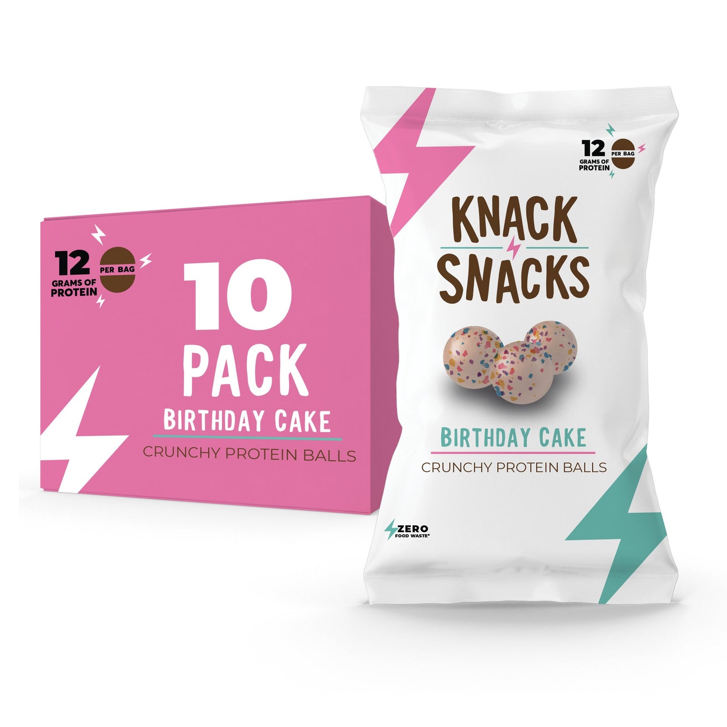 Birthday Cake Crunchy Protein Balls (10 pack) Knack-Snacks ScentiMelti Wax Melts