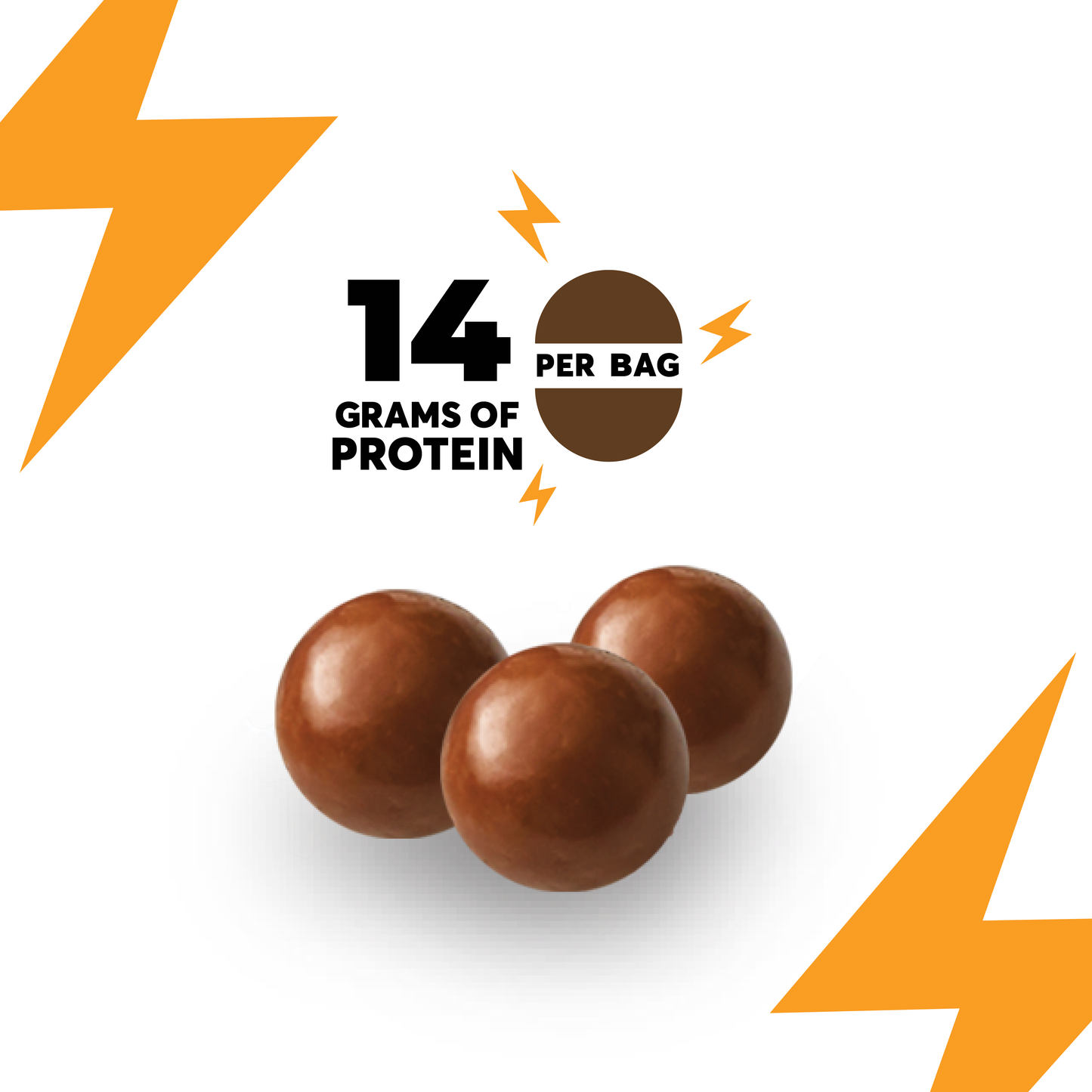 Milk Chocolate Crunchy Protein Balls (10 pack) Knack-Snacks ScentiMelti Wax Melts