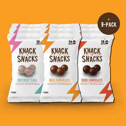 Variety Pack (9-pack) Crunchy Protein Balls Knack-Snacks ScentiMelti Wax Melts