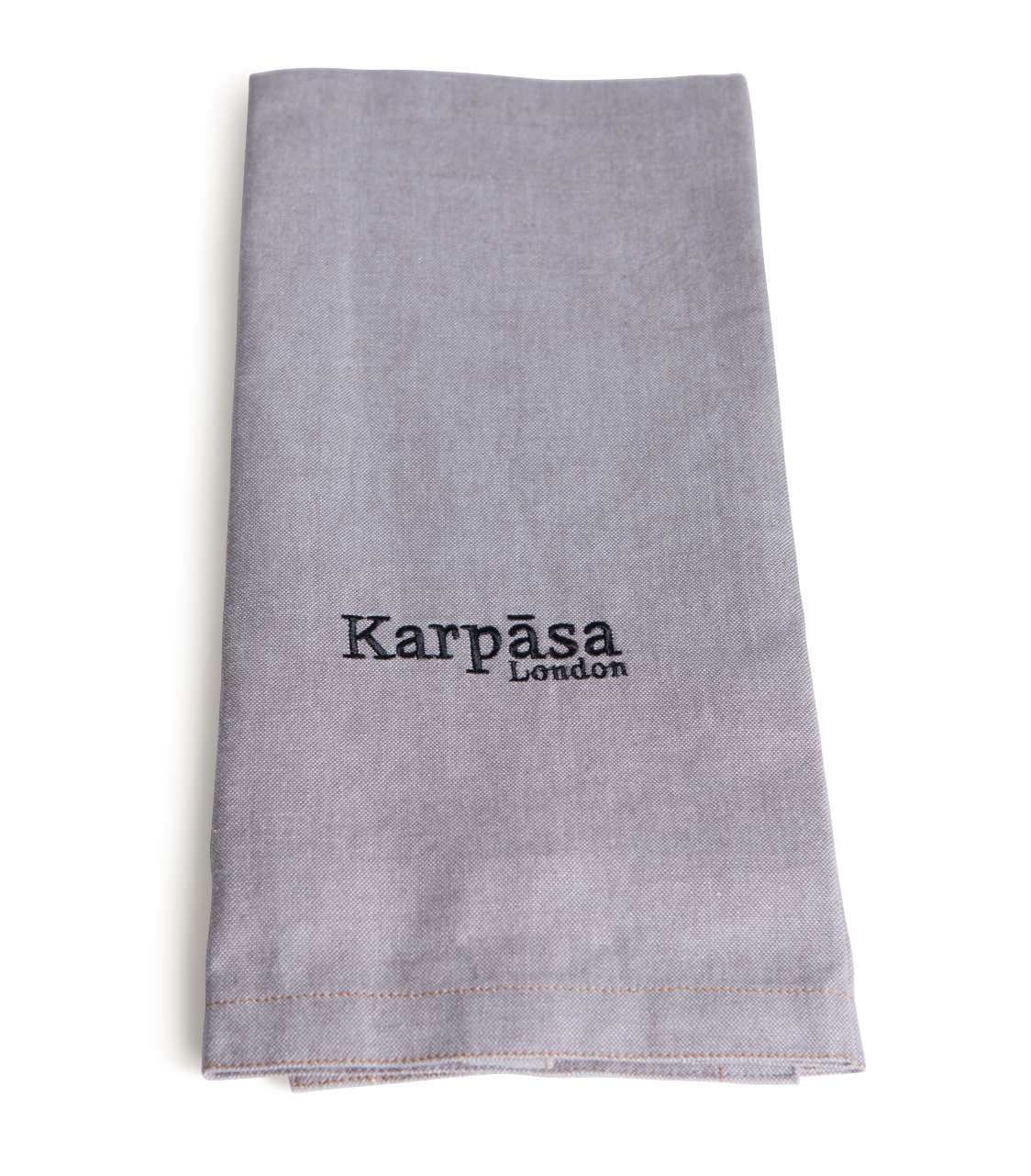 Kitchen Towel Grey - Pack of 2 - Organic Cotton Karpāsa London ScentiMelti Wax Melts