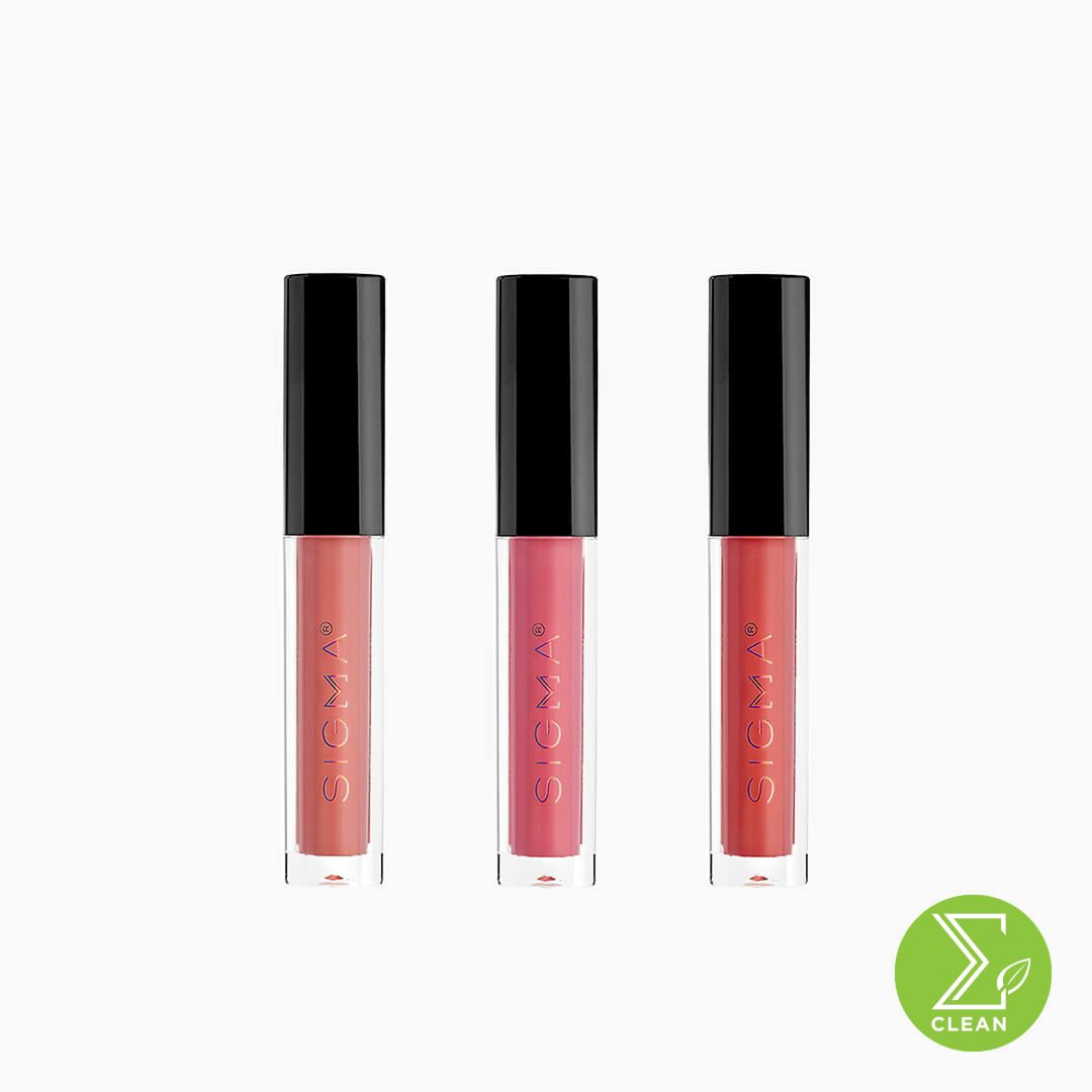 Sigma Beauty Kismatte™ Lip Trio - 3 Mini Matte Liquid Lipsticks - ScentiMelti Home Fragrance, Beauty & Gifts UK