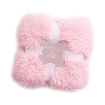 Koochicoo™ Fluffy Baby Blanket - Blush Pink - ScentiMelti Home Fragrance, Beauty & Gifts UK