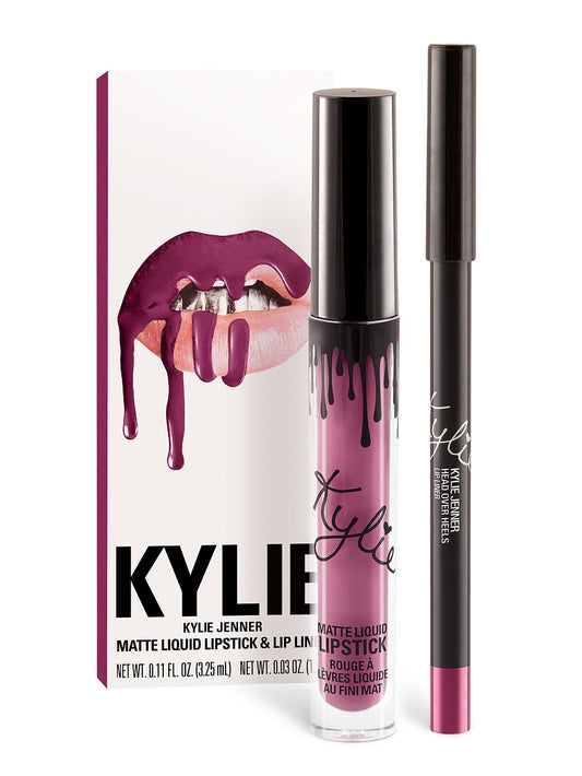 Kylie Cosmetics Matte Liquid Lipstick and Lip Liner - Head Over Heels - ScentiMelti Home Fragrance, Beauty & Gifts UK