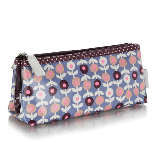 'Lorton' Folding Makeup Bag - Smoke - ScentiMelti Home Fragrance, Beauty & Gifts UK