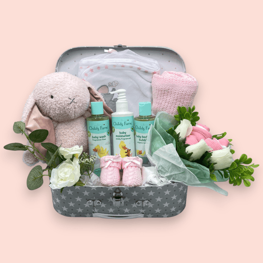 Childs Farm Baby Gift Set: Cosy Blanket, Hooded Towel, Washcloths & More - ScentiMelti Home Fragrance, Beauty & Gifts UK