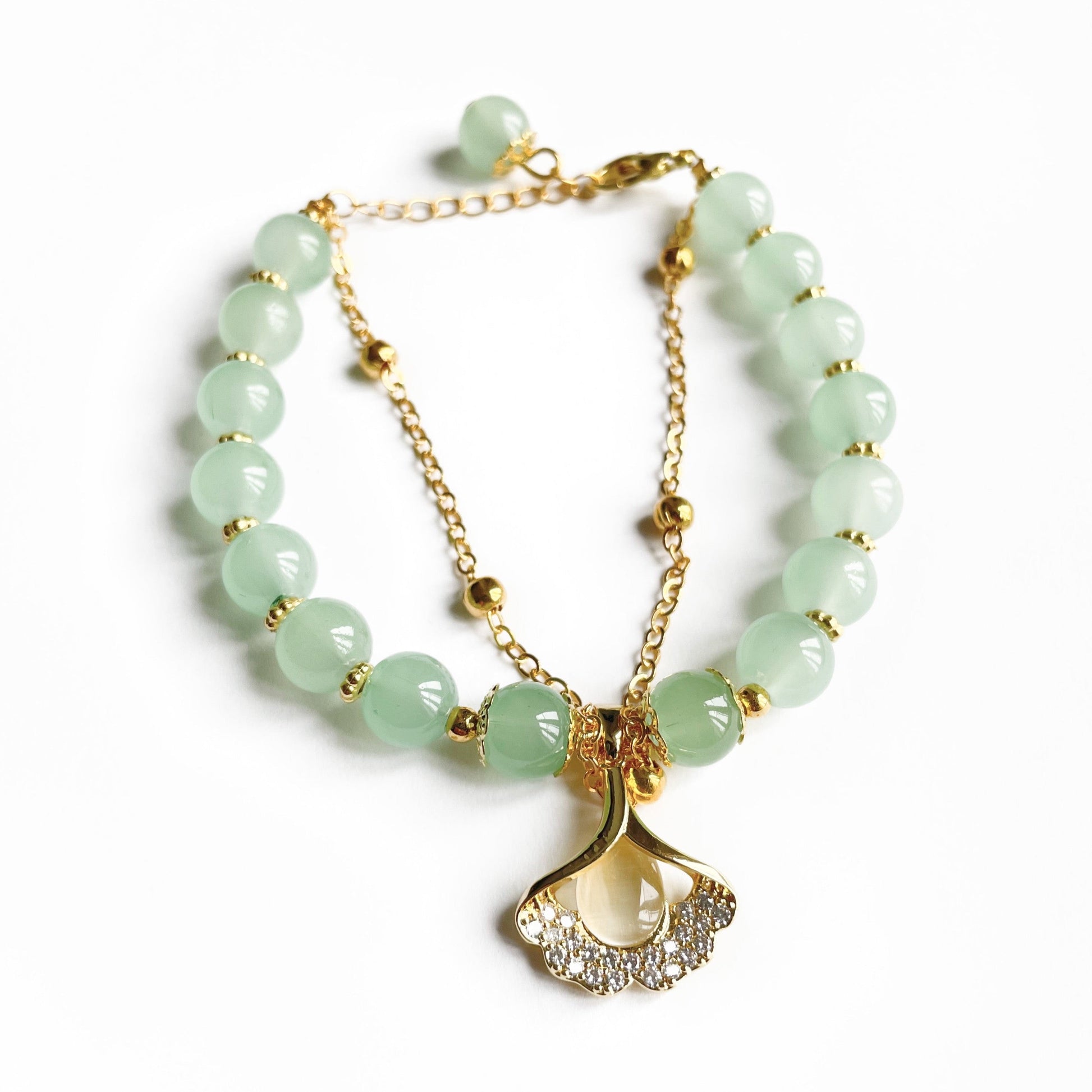 Kaiya Aventurine Double Bracelet - ScentiMelti Home Fragrance, Beauty & Gifts UK