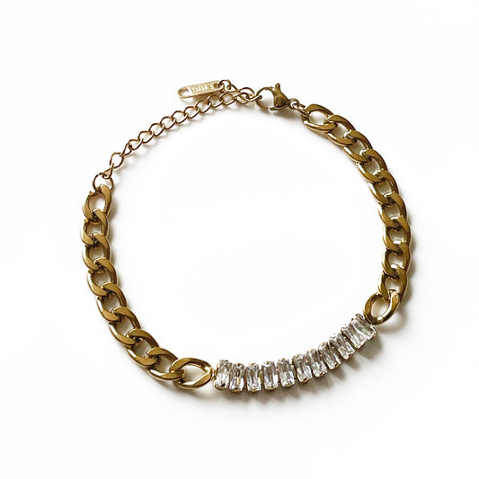 Alaia Luxe 18k Gold Plated Bracelet - ScentiMelti Home Fragrance, Beauty & Gifts UK