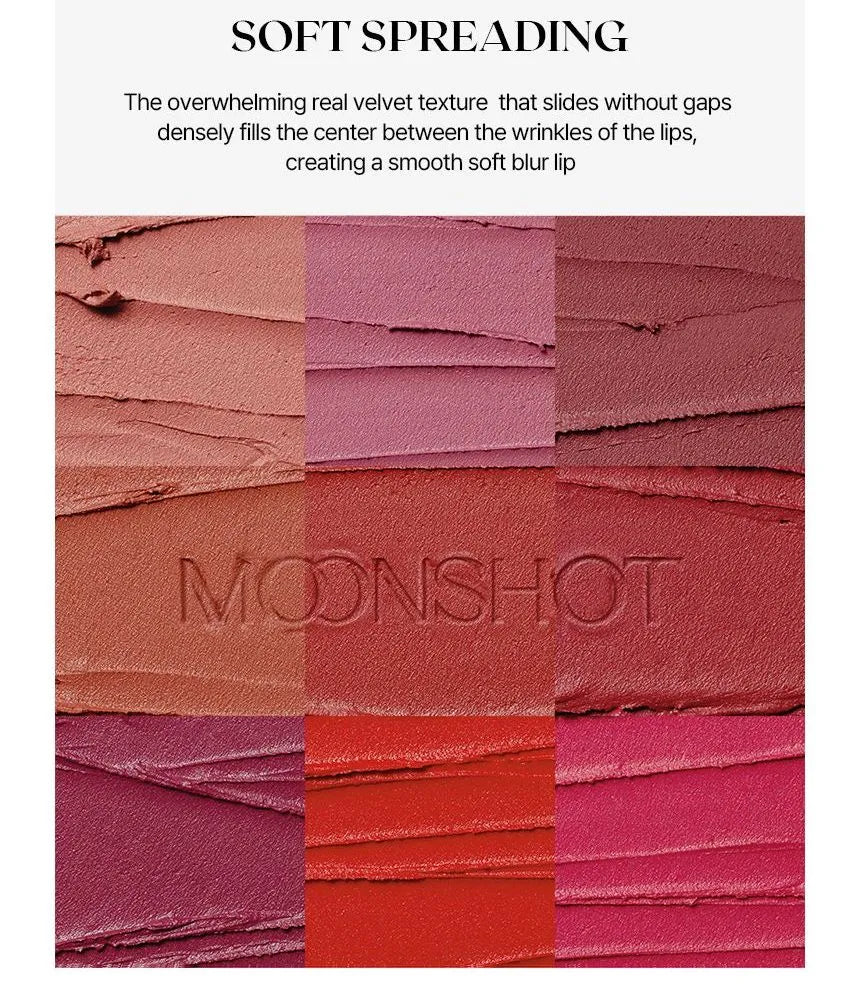 Moonshot Performance Lip Blur Fixing Tint #02 Savage: Cool-tone muted pink colour - ScentiMelti Home Fragrance, Beauty & Gifts UK