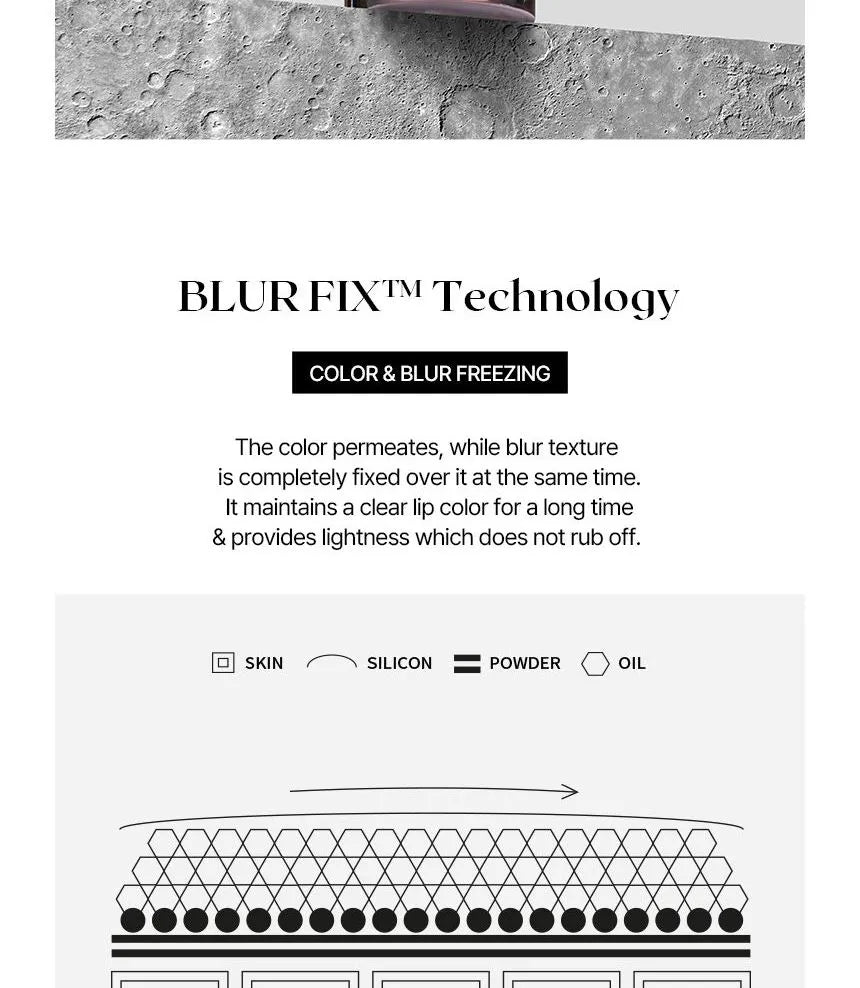 Moonshot Performance Lip Blur Fixing Tint #04 Rhythm Thru: Warm-tone brick orange colour - ScentiMelti Home Fragrance, Beauty & Gifts UK