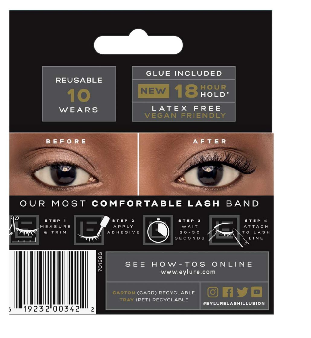 Eylure Lash Illusion Faux Mink Lashes No 301 - ScentiMelti Home Fragrance, Beauty & Gifts UK