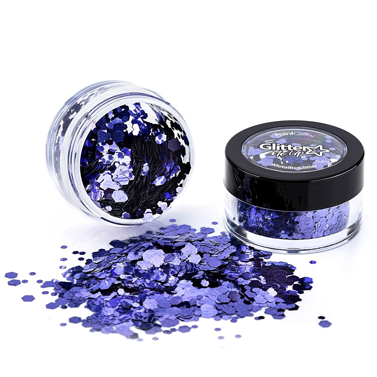 PaintGlow Metallic Chunky Glitter 3g – Vegan Cosmetic Glitter for Face, Body, Nails, Hair and Lip - ScentiMelti Home Fragrance, Beauty & Gifts UK