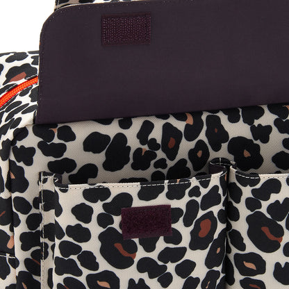 'Iris' Carry All Wash Bag in Leopard Tan - ScentiMelti Home Fragrance, Beauty & Gifts UK