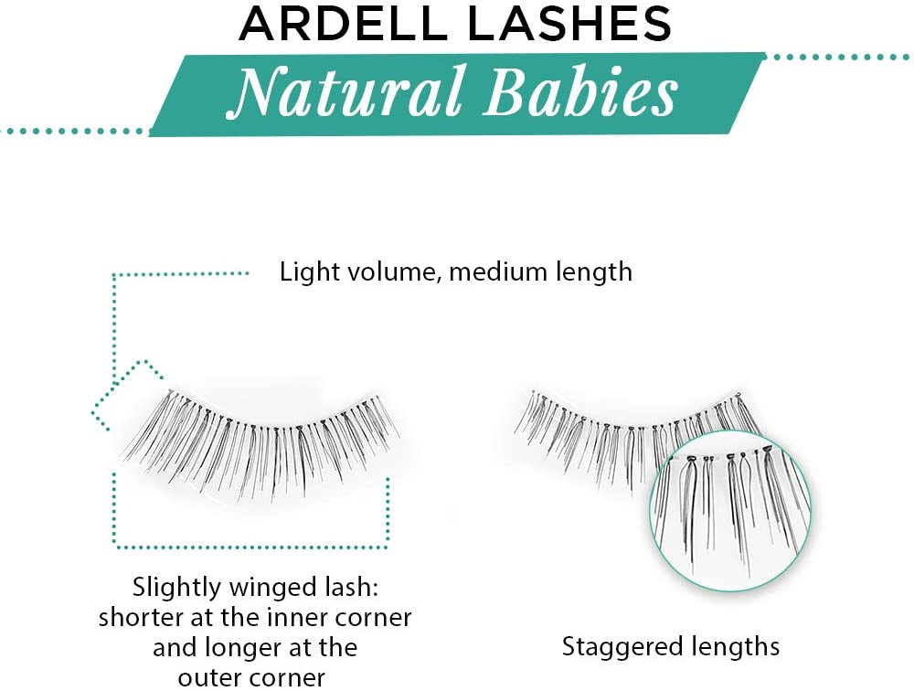 Ardell Natural Lashes Multipack Babies, Black - ScentiMelti Home Fragrance, Beauty & Gifts UK