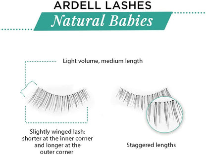 Ardell Natural Lashes Multipack Babies, Black - ScentiMelti Home Fragrance, Beauty & Gifts UK