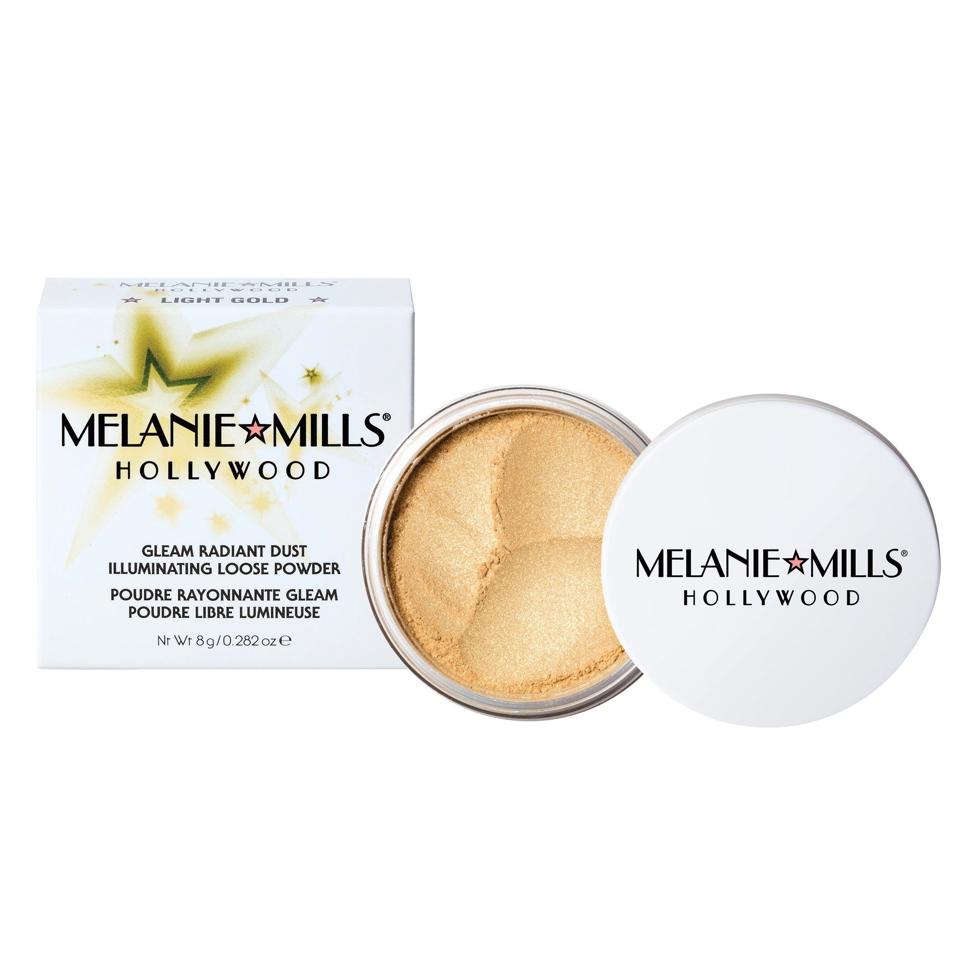 Melanie Mills Gleam Radiant Dust Shimmering Loose Powder for Face & Body - ScentiMelti Home Fragrance, Beauty & Gifts UK