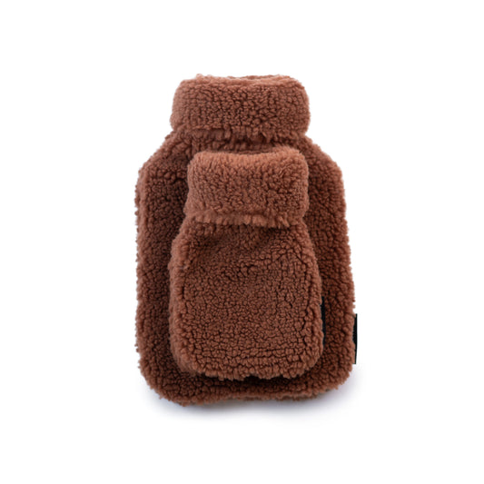 Little and Large Chocolate Teddy Hot Water Bottle Gift Set CosyPanda ScentiMelti Wax Melts