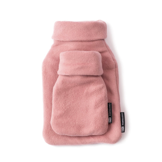 Little and Large Pink Organic Cotton Hot Water Bottle Gift Set CosyPanda ScentiMelti Wax Melts