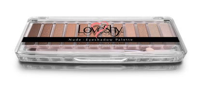 LoveShy Cosmetics Nude 12 Shade Eyeshadow Palette Beauty Goddess ScentiMelti Wax Melts