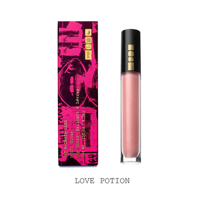 Pat McGrath Lust: Gloss Lip Gloss  - Love Potion (Pale Pink Taupe with Iridescent Pearl) - ScentiMelti Home Fragrance, Beauty & Gifts UK