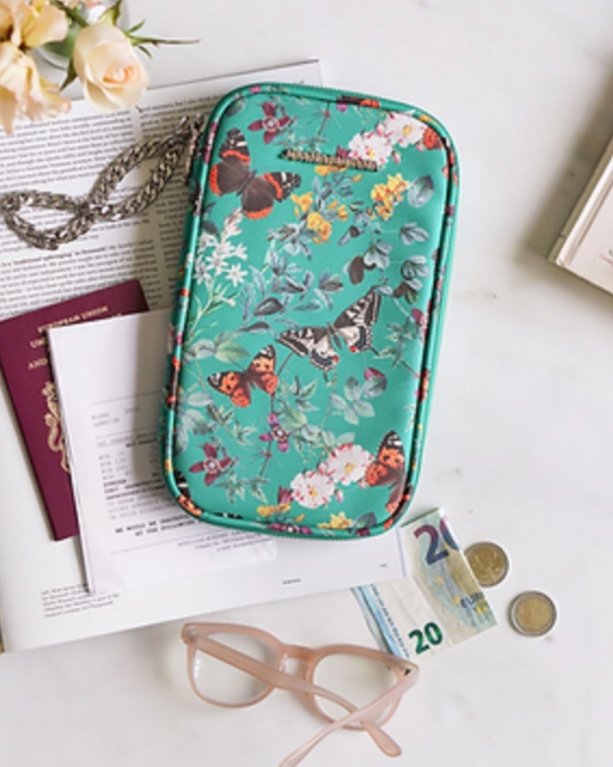 Travel Wallet Butterfly Spirit Collection - ScentiMelti Home Fragrance, Beauty & Gifts UK