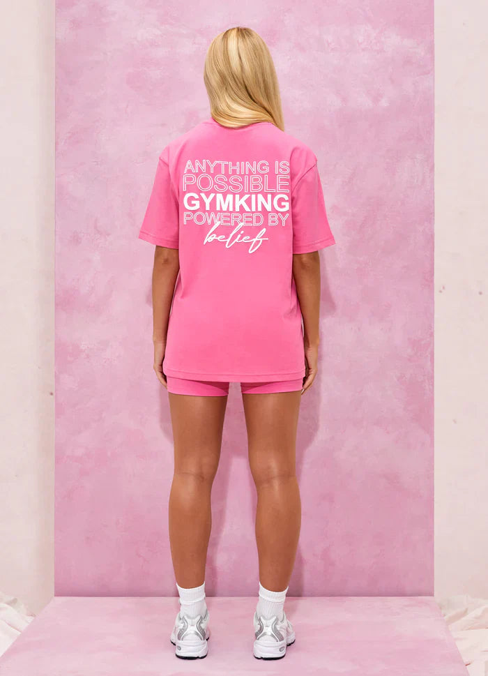 Gym King Malibu Oversized BF Tee - Paradise Pink LITCollective ScentiMelti Wax Melts