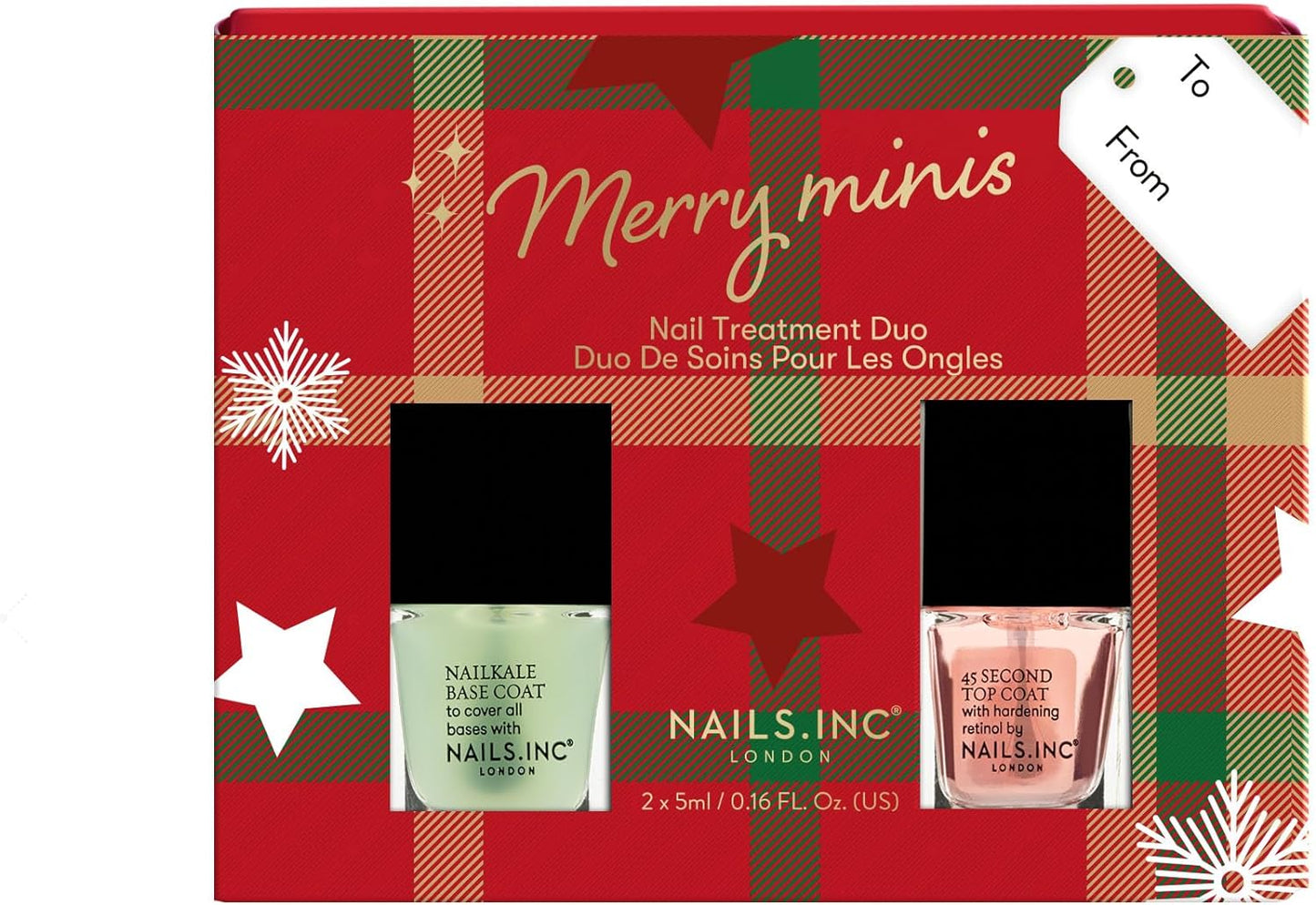 Nails.INC Merry Minis Treatment Duo - ScentiMelti Home Fragrance, Beauty & Gifts UK