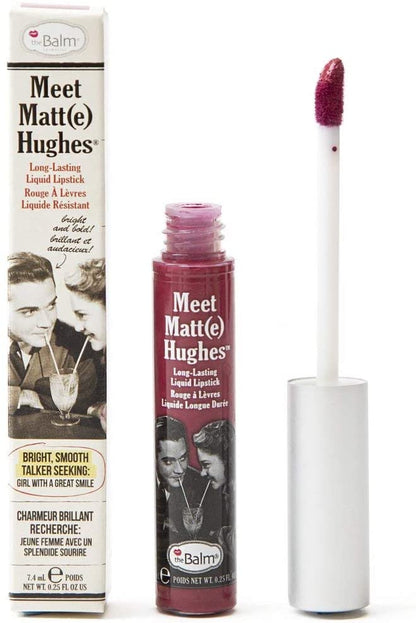 theBalm Meet Matt(e) Hughes® Long Lasting Liquid Lipstick - ScentiMelti Home Fragrance, Beauty & Gifts UK