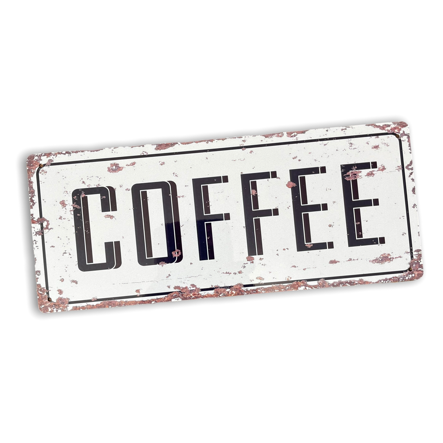 Vintage Metal Sign - Retro Coffee Wall Sign Billies Inks ScentiMelti Wax Melts