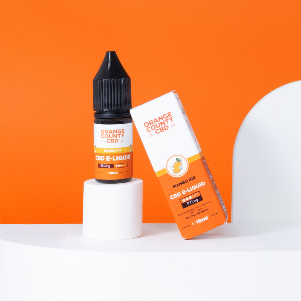 Mango Ice E-Liquid 300mg (10ml) - ScentiMelti Home Fragrance, Beauty & Gifts UK