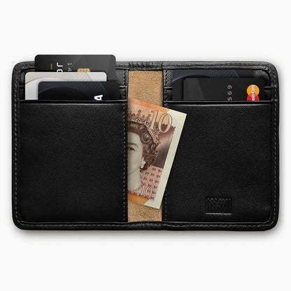 Herringbone Wallet, Black | Mantidy® - ScentiMelti Home Fragrance, Beauty & Gifts UK