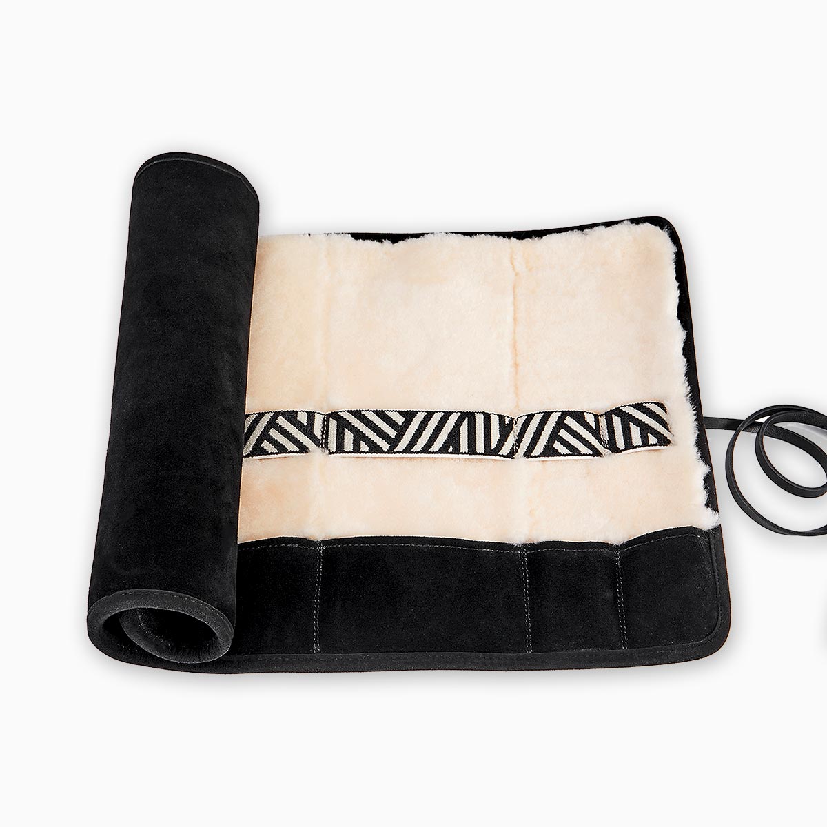 Hygge Home Roll Organiser, Black | Mantidy® - ScentiMelti Home Fragrance, Beauty & Gifts UK