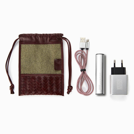 Herringbone TechPack, Bordeaux Red | Mantidy® - ScentiMelti Home Fragrance, Beauty & Gifts UK